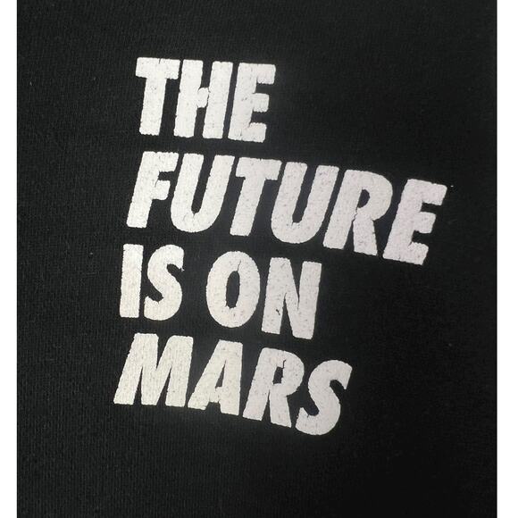Men's The Future is on Mars TFIOM Black Logo Basketball Hoodie - L - Picture 2 of 6
